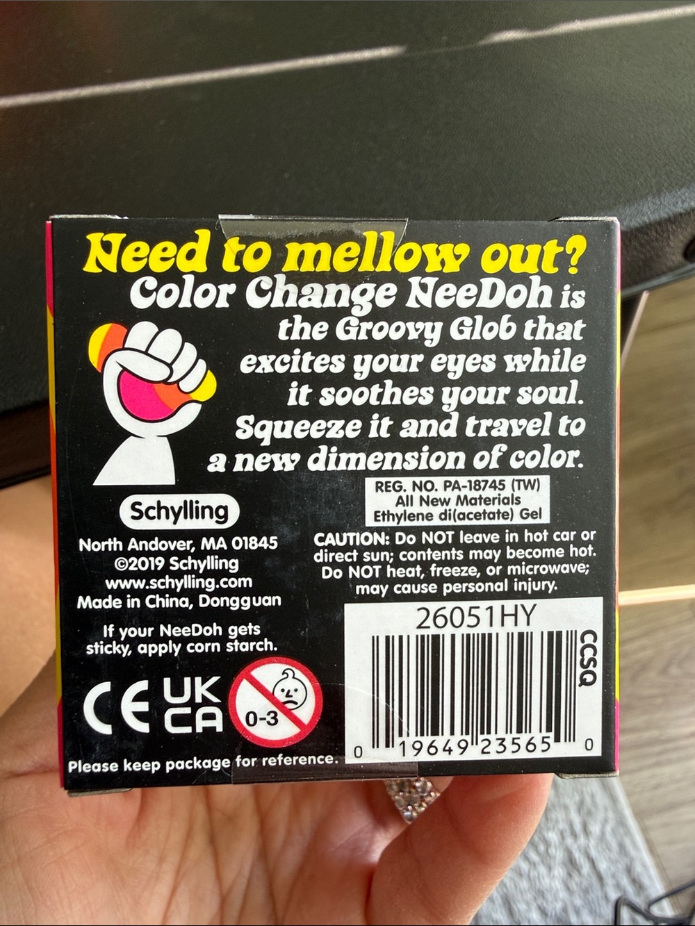 BNIB NeeDoh Color Changing, Pink - Picture 3 of 3